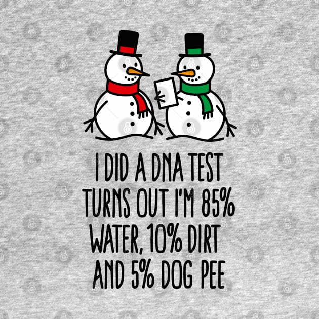 Laboratory technician DNA test funny Christmas DNA by LaundryFactory